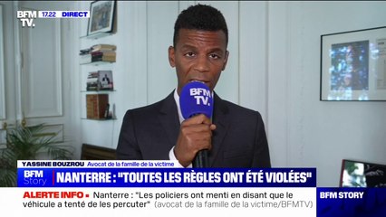 Refus d’obtempérer à Nanterre: "Ces policiers ont menti ce matin en affirmant que le véhicule avait tenté de les percuter", pour l'avocat de la famille de la victime