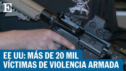 EE UU supera las 20 mil muertes por armas de fuego
