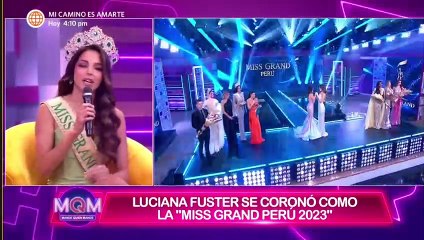 Luciana Fuster y su radical decisión tras el Miss Grand Ya no me llamo Luciana, ahora me llamo Perú