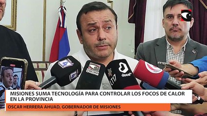 Misiones suma tecnología de punta para el monitoreo de focos de incendio a través del Ministerio de Ambiente de la Nación
