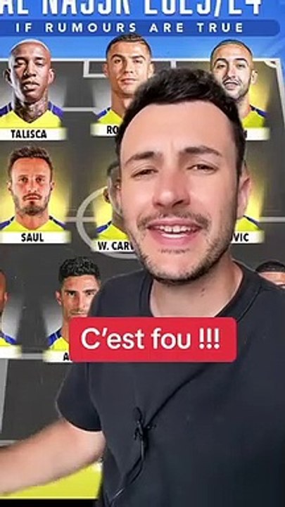  Cristiano Ronaldo va avoir une équipe totalement dingue l’an prochain avec Al-Nassr