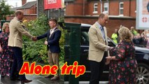 Prince William is seen alone in Northern Ireland. Please support him!