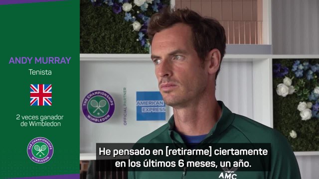 Murray no le pone fecha a su retirada del tenis profesional