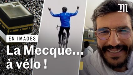 Скачать видео: Pèlerinage à La Mecque : un Français y va à vélo