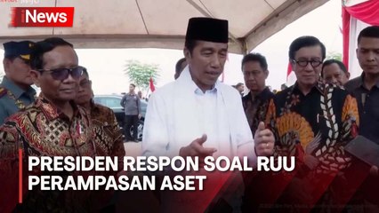 Presiden Jokowi Tekankan Pentingnya Pengesahan RUU Perampasan Aset 🔒
