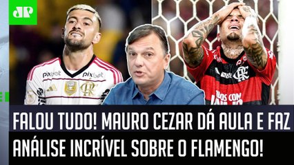 "AQUILO É UMA VERGONHA! Eu acho IMPRESSIONANTE como..." Mauro Cezar DÁ AULA ao FALAR do Flamengo!