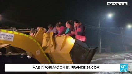 Miles de damnificados en el centro de Chile por inundaciones