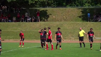 Der verschossene Elfmeter von Melvin Faulstich (SG Werratal) in Finale gegen Osterode