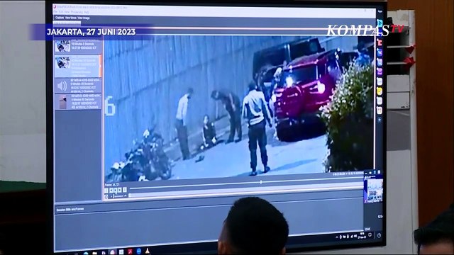 Reaksi Mario Saat Ahli Digital Forensik Putar CCTV Penganiayaan