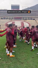 Bienvenida de Edison Flores.