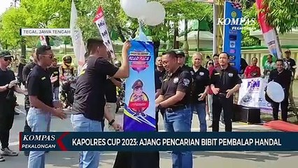 Kapolres Tegal Cup 2023: Kejuaraan Road Race Seru di Sirkuit Alun-Alun Hanggawana Slawi