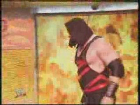 WWE - Kane Chokeslams Eric Bischoff