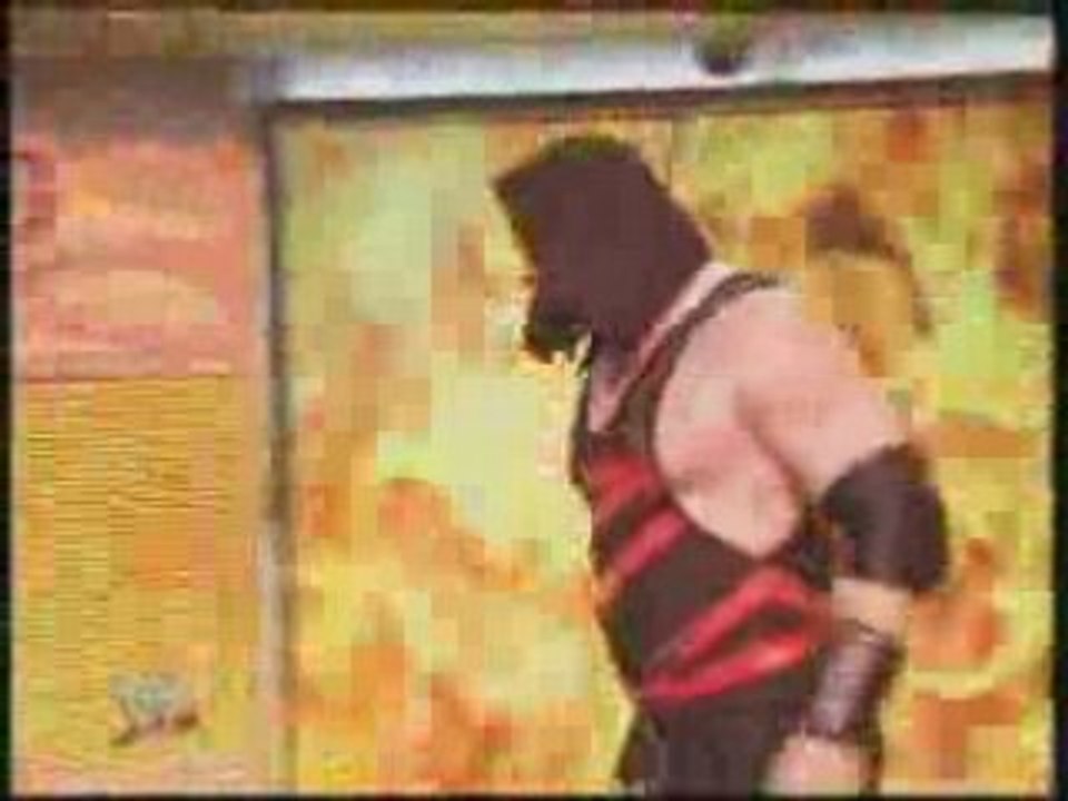 WWE - Kane Chokeslams Eric Bischoff