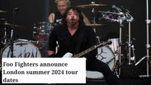Foo Fighters have announced that they will be visiting London as part of their summer 2024 UK tour | #FooFighters