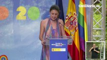 Irene Montero: “España es un país mejor cuando cierra los armarios y abre las puertas a todas las vidas sin excepción”
