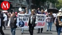 Manifestantes bloquean calzada San Antonio Abad en CdMx, piden viviendas