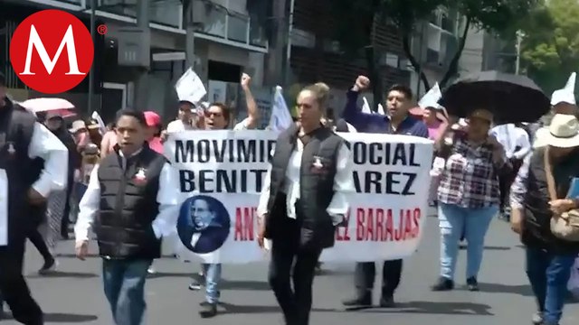 Manifestantes bloquean calzada San Antonio Abad en CdMx, piden viviendas