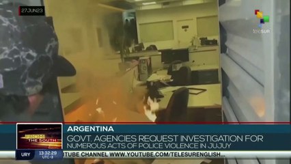 Argentine government demands official investigation into Jujuy repression