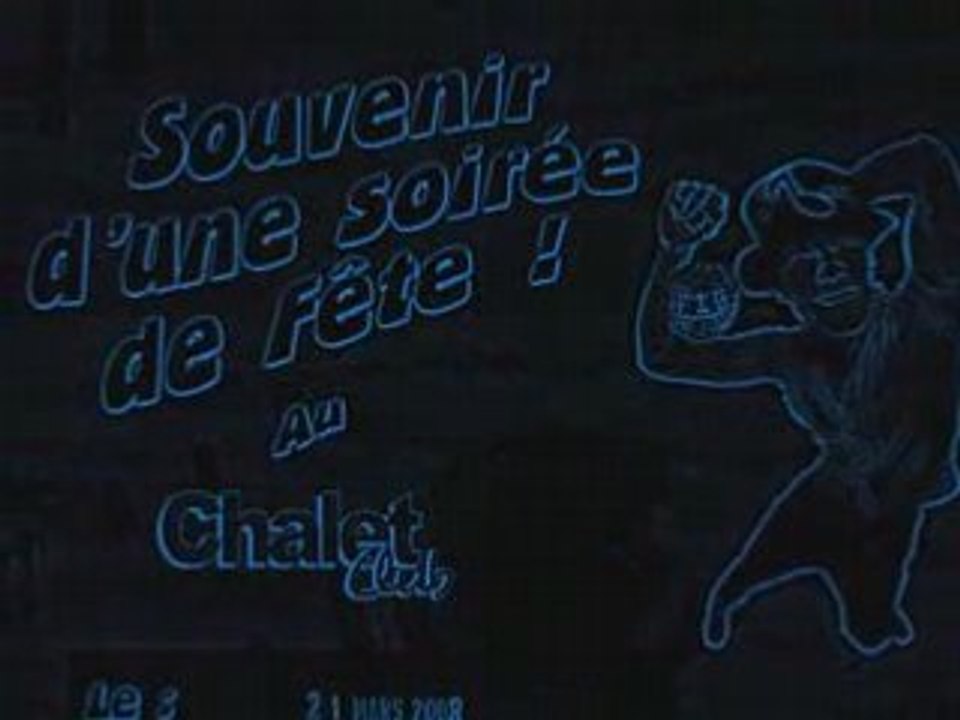 Anniversaire Chalet