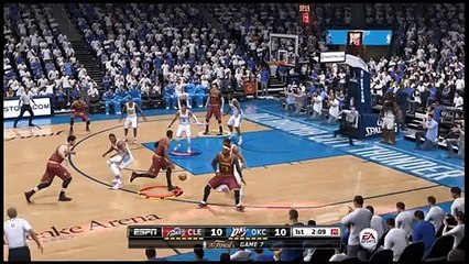 NBA Live 15 Cleveland vs Oklahoma City Part 1