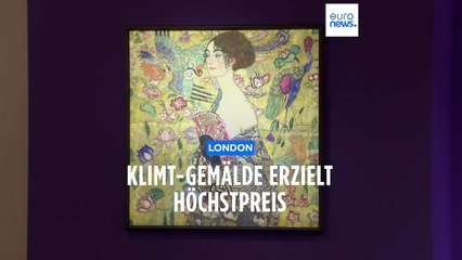 Mit 86 Mio Euro jetzt teuerstes Gemälde in Europa: Klimts "Dame mit Fächer"