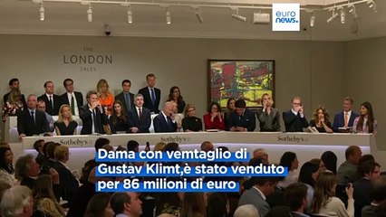 Dama con Ventaglio da record: l'opera di Klimt è il pezzo d'arte più costoso venduto in Europa