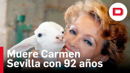 Muere Carmen Sevilla, la actriz más bella de su querida España