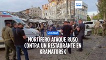 Ucrania | Ataque contra un restaurante en Kramatorsk, varias víctimas