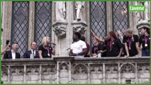 Ovation pour les Belgian Cats sur la Grand-Place de Bruxelles