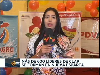 Más de 600 líderes del Clap participarán en la primera fase de formación en el estado Nva. Esparta