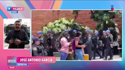 Así luce Plaza Antara tras el robo a joyería