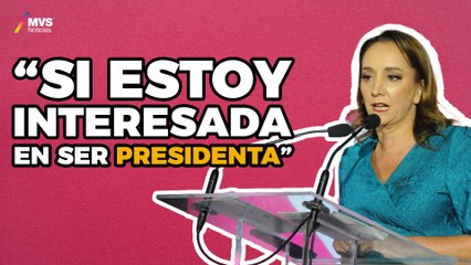 "Quiero encabezar una coalición incluyente y multipartidista": Claudia Ruiz Massieu