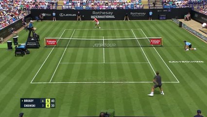 Eastbourne - Broady remporte le derby anglais face à Choinski