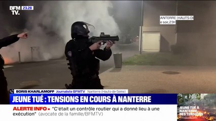 Tensions à Nanterre: la situation est "contenue" selon la préfecture de police