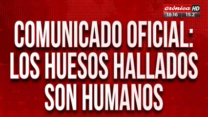 Femicidio de Cecilia: los huesos encontrados son humaos