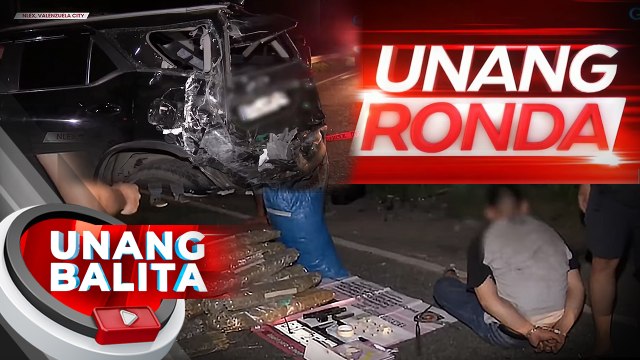 Suspek na nabilhan ng marijuana sa buy-bust operation, naaksidente nang magtangkang tumakas | UB