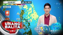 Binabantayang LPA, nakalabas na ng PAR; Hanging Habagat, muling lumalakas - Weather update today as of 6:06 a.m. (June 28, 2023)| UB