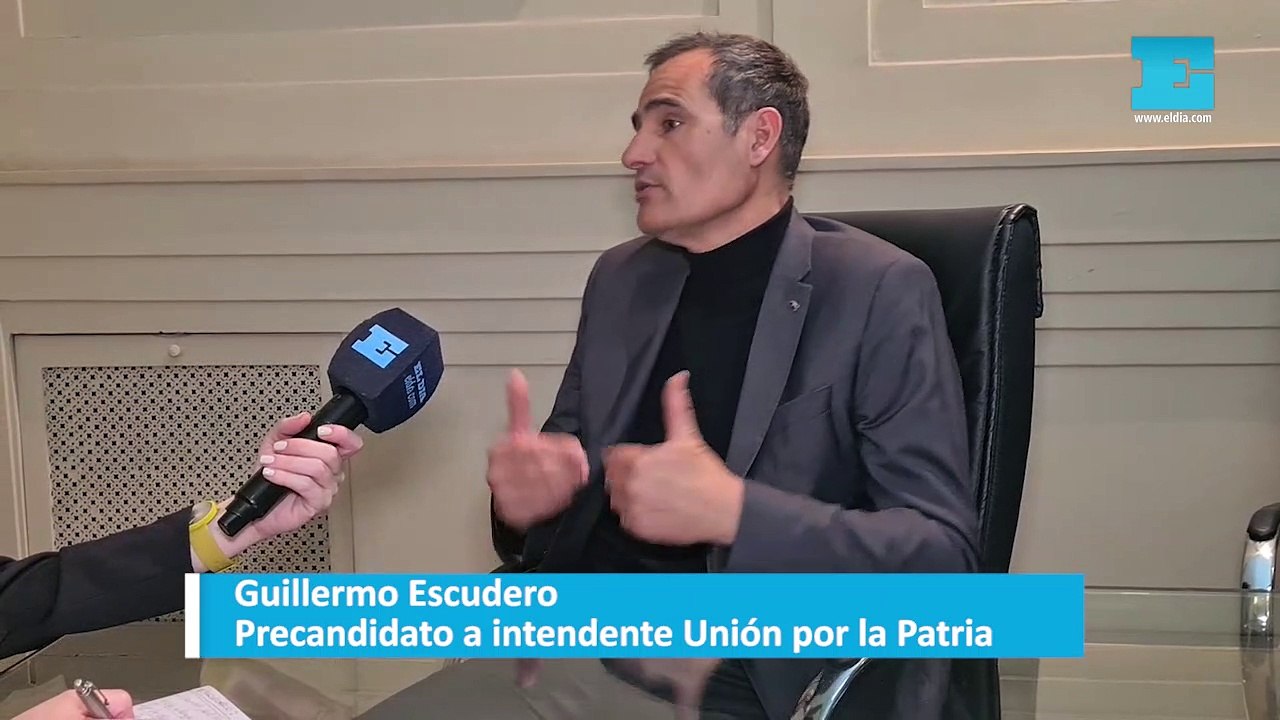 Guillermo Escudero precandidato a intendente Unión por la Patria ...
