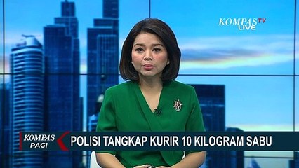 Detik-detik Polisi Tangkap Kurir Narkoba di Medan, Bawa 10 KG Sabu!