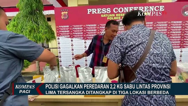 Gagalkan Peredaran Sabu Antar Provinsi, Polisi: Modus Pengiriman Sebagai Paket Lebaran Iduladha