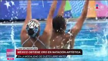 México obtiene oro en natación artística