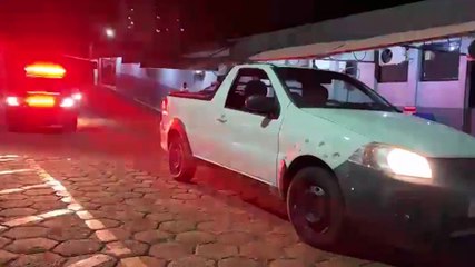 PM detém jovem com carro furtado e carregado com quase 700 kg de maconha