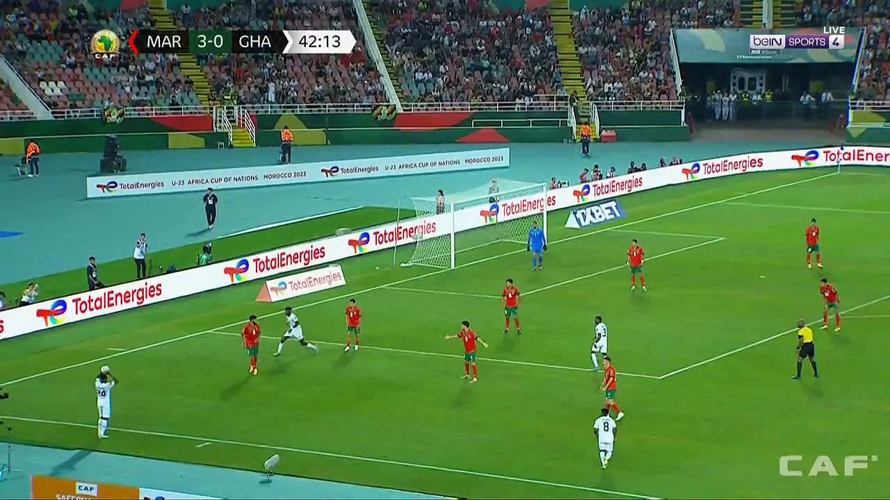 ملخص مباراة المغرب وغانا 5 1 كاس امم افريقيا تح...