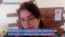 Arrancó el programa de talleres de nutrición y desayunos saludables