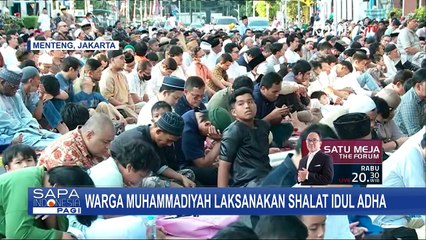 Suasana Pelaksanaan Salat Iduladha 1444 H di Kantor Pusat Muhammadiyah