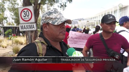 Por falta de pago trabajadores de seguridad dejan sin servicio a Poder Judicial de la Federación