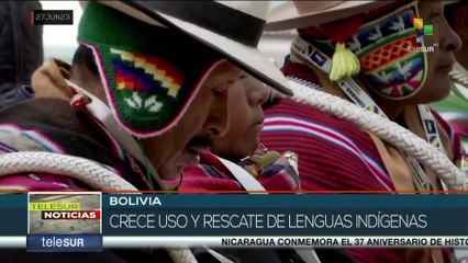 Bolivia: Informe revela crecimiento exponencial en el empleo de lenguas indígenas