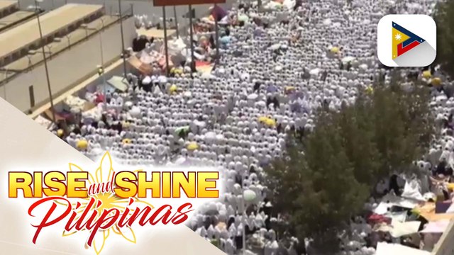 Nasa 1.8M Muslim, umakyat sa Mount Arafat sa Saudi Arabia para sa Hajj pilgrimage