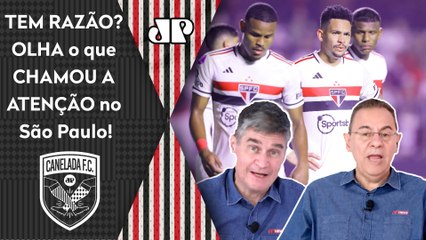 "NÃO É POSSÍVEL! O que eu NÃO CONSIGO ENTENDER é..." OLHA o que CHAMOU A ATENÇÃO no São Paulo!