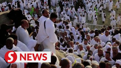 Muslim pilgrims mark Arafa, the most important day of the haj pilgrimage